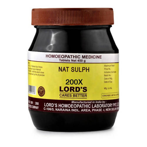 Lord's Homeopathy Nat Sulph Biochemic Tablets | Grab2Buy