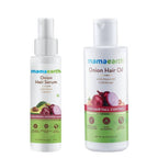 Mamaearth Onion Hair Serum & Onion Hair Oil | Grab2Buy
