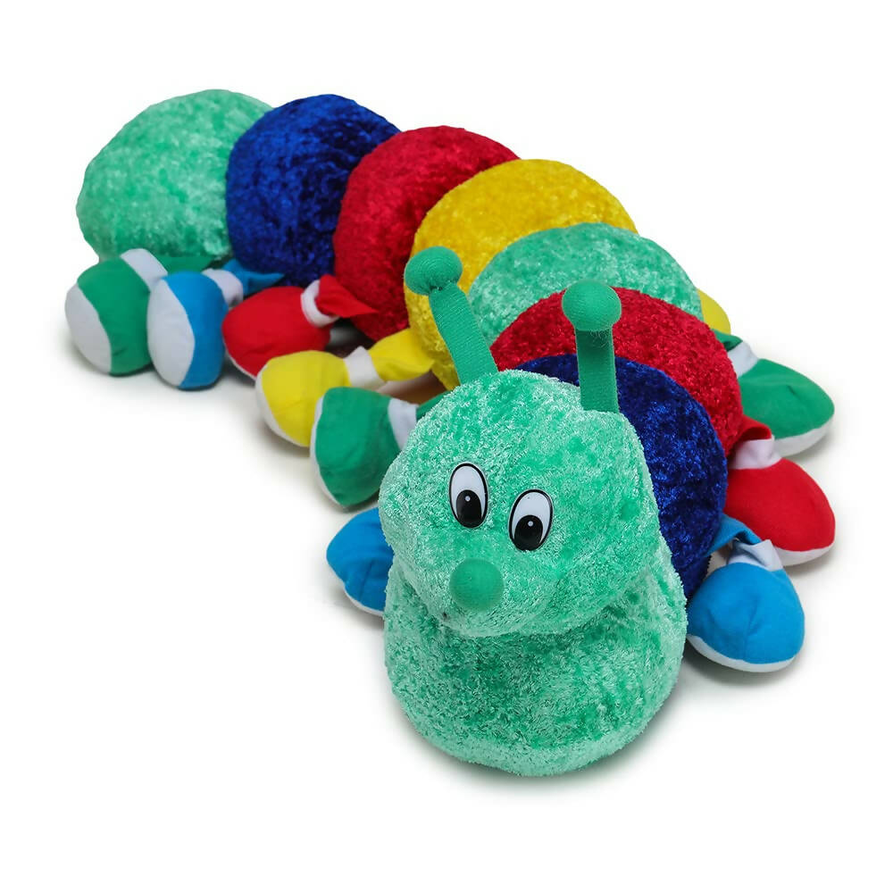Webby Plush Caterpillar Soft Toy for Kids - 84 cm | Grab2Buy