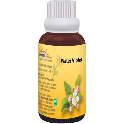 Bio India Homeopathy Bach Flower Water Violet Dilution | Grab2Buy