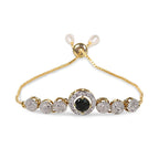 Rhodium-Plated Alloy Bracelets - The Pari