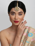 Kundan Maang Tikka - Ruby Raang | Grab2Buy