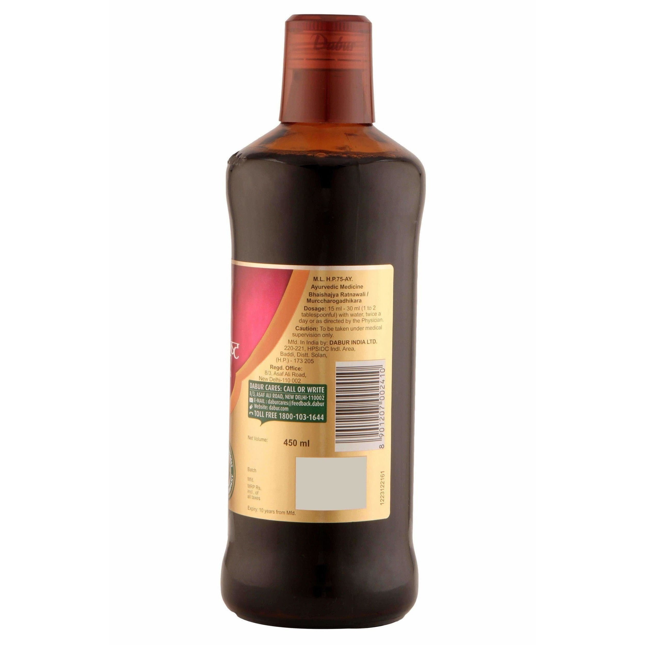 Dabur Ashwagandharishta Liquid (450 ml) | Grab2Buy