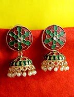 Gold-Polished Alloy Diva Look Stylish Contemporary Earrings - The Pari | Grab2Buy