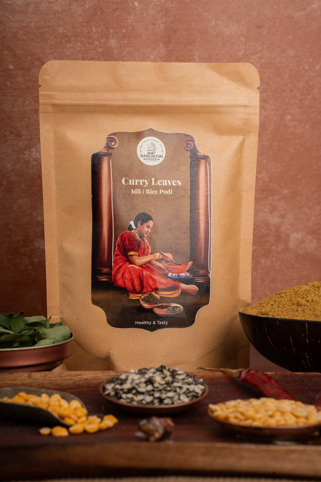 Narchuvai Foods Curry Leaves Idly Podi