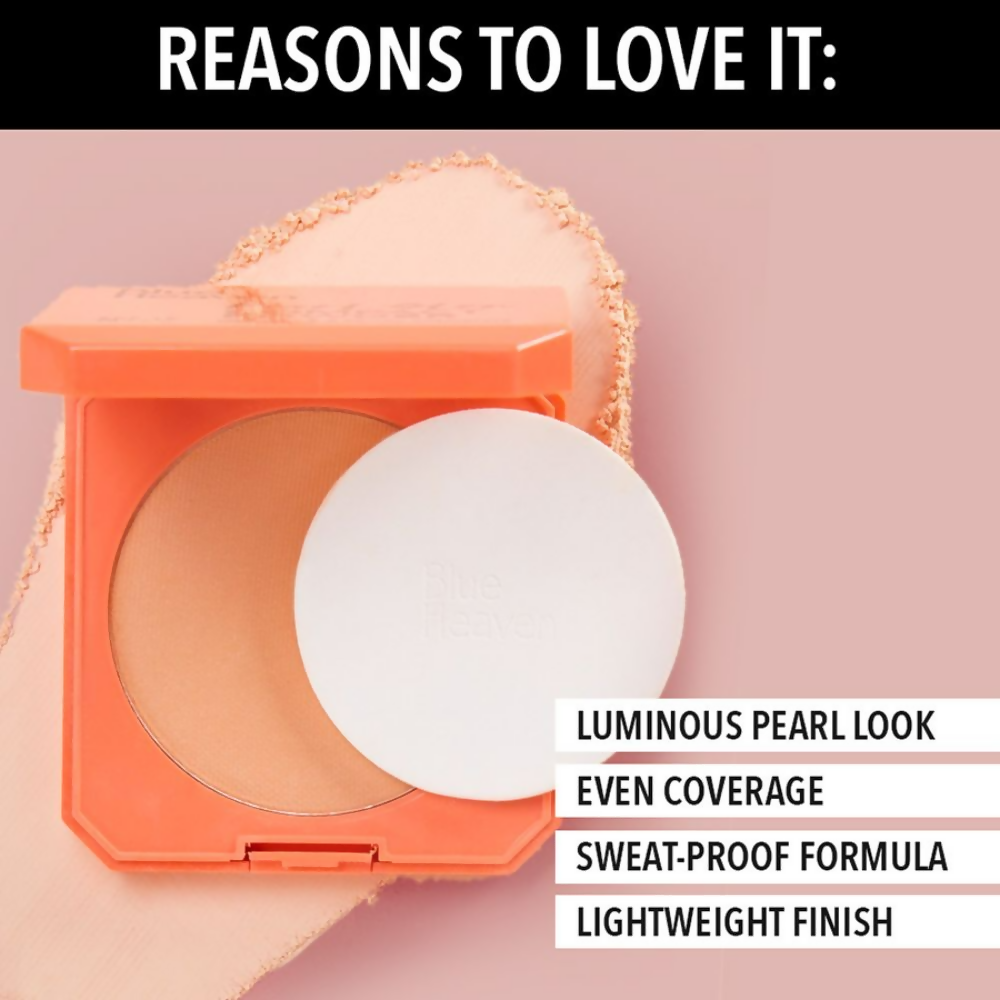 Blue Heaven Pearl Glow Compact - Vanilla | Grab2Buy