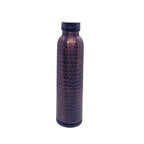 Tamas Hammered Antique Oreo Copper Water Bottle | Grab2Buy