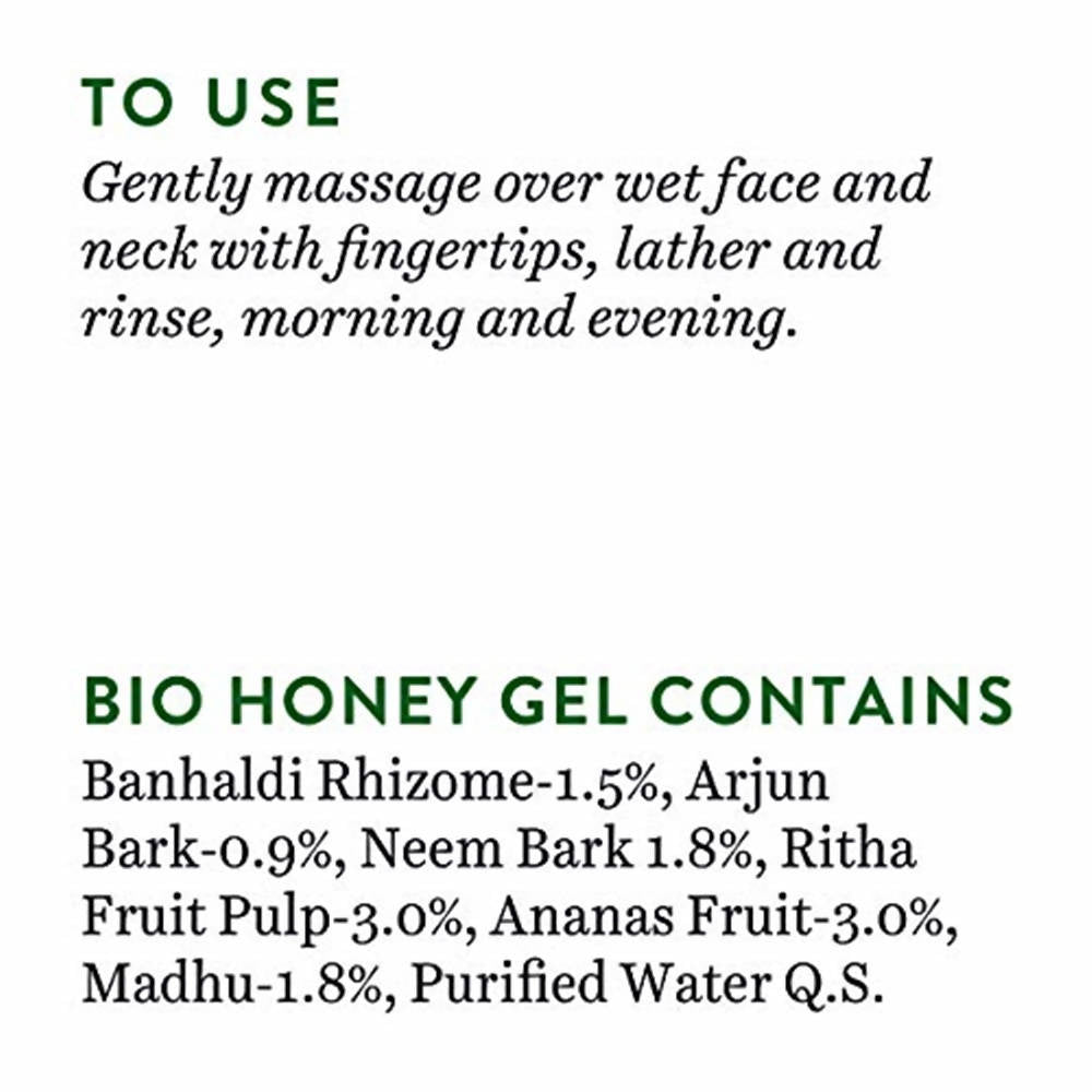 Biotique Advanced Organics Honey Gel Refreshing Foaming Face Cleanser | Grab2Buy