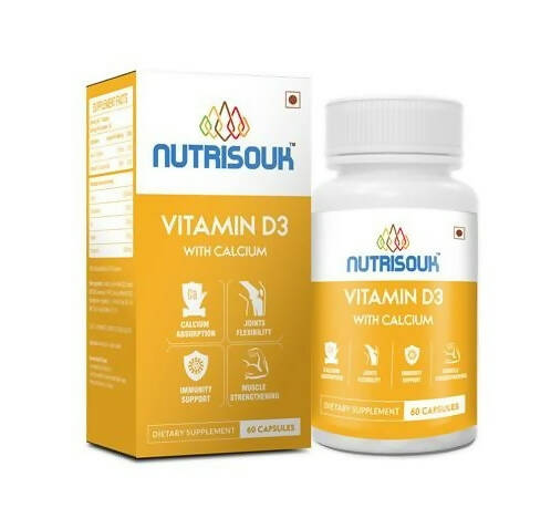 Nutrisouk Vitamin D3 Capsules | Grab2Buy