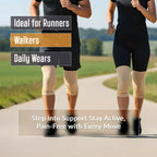 Orth-Rem Knee Cap Support For Men & Women (Pair) Knee Brace Pain Relief