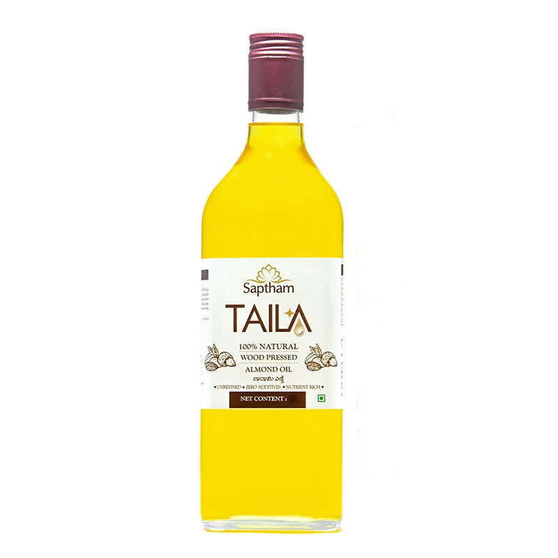 Saptham Taila 100% Wood Pressed Almond Oil | Grab2Buy