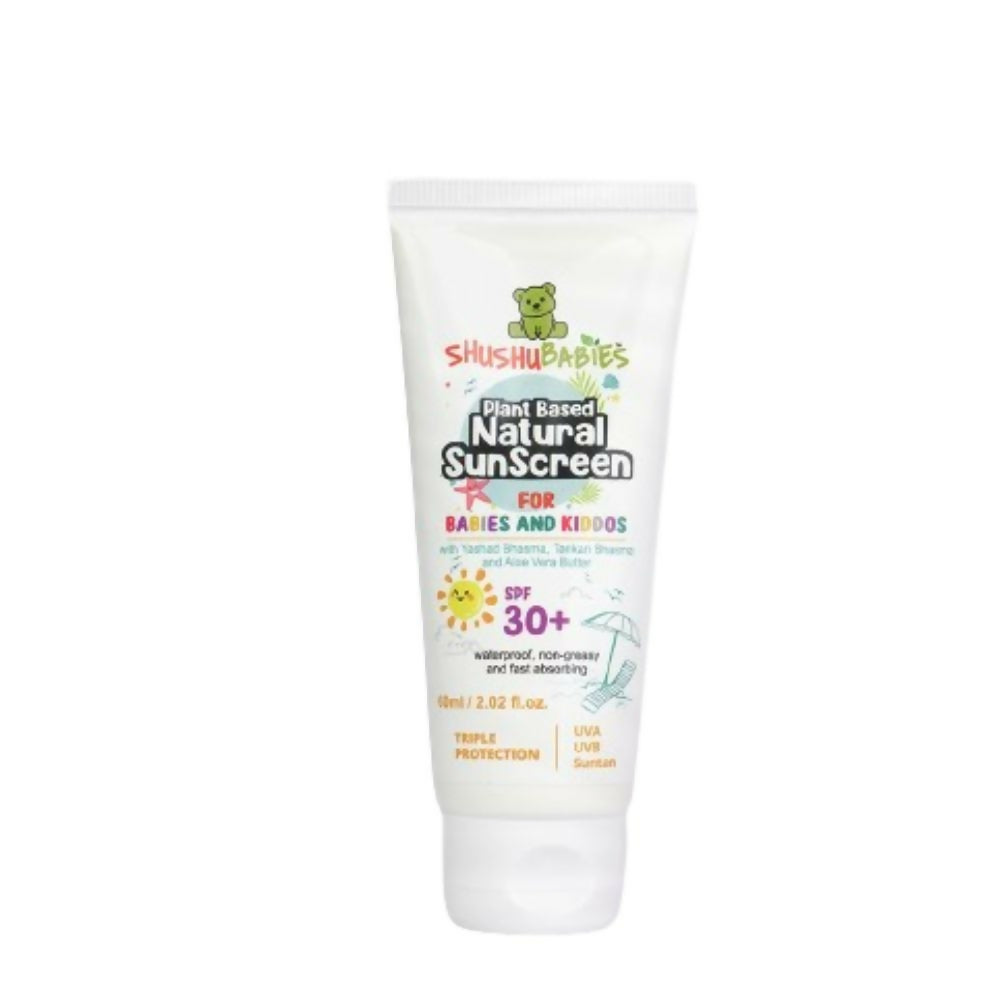 ShuShu Babies Sunscreen For Babies & Kids , SPF 30+ (under 0-12 Years) | Grab2Buy