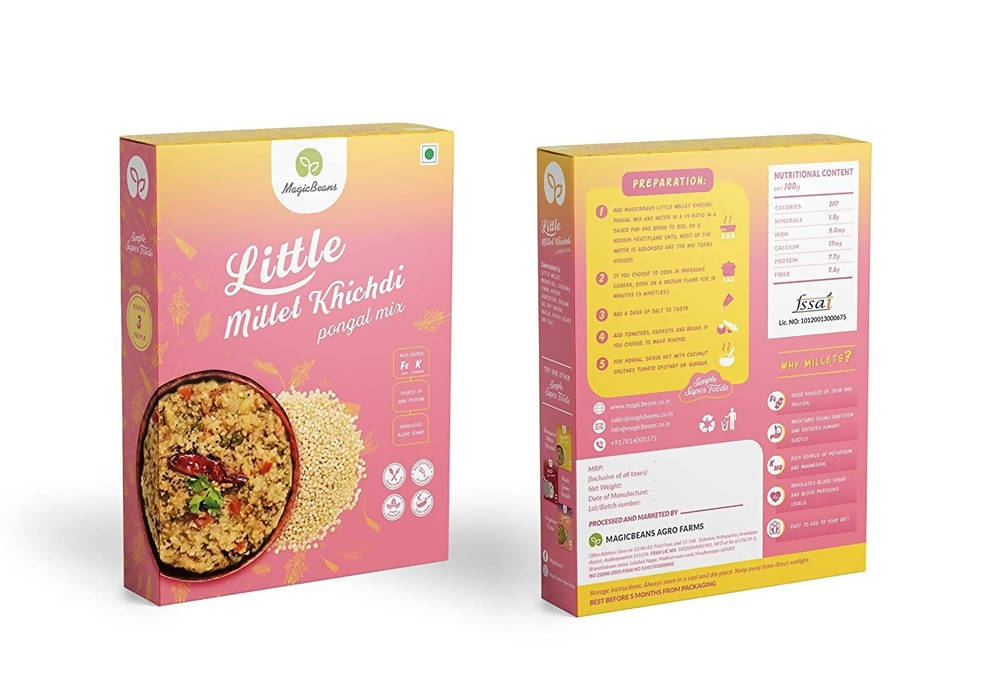 Magicbeans Little Millet Khichdi / Pongal Mix | Grab2Buy