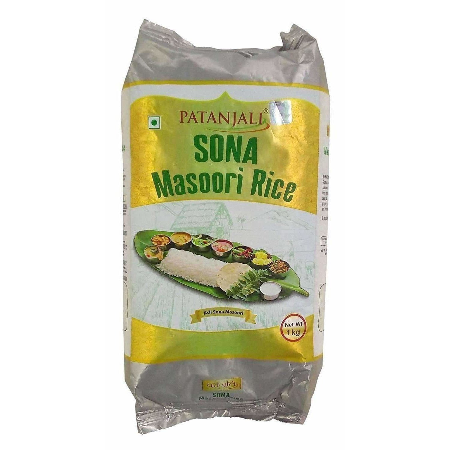 Patanjali Sona Masoori Rice ( 1 kg) | Grab2Buy