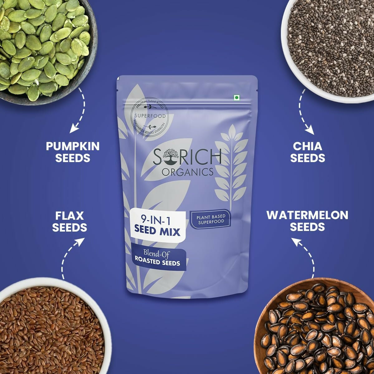 Sorich Organics 9 in 1 Seed Mix | Grab2Buy