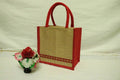 Natural Color Jute Lunch Bag | Grab2Buy