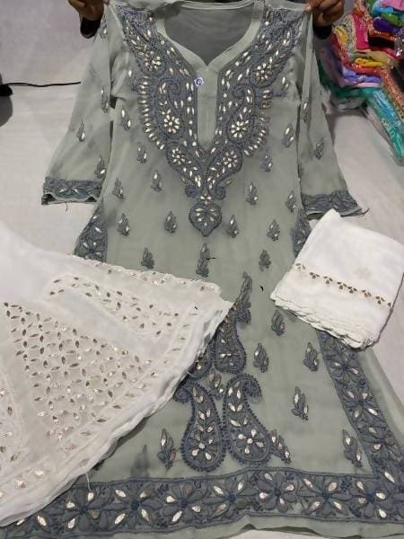 Arfa Fashion House New Collection Of Chikankari Gota Patti Lovers | Grab2Buy