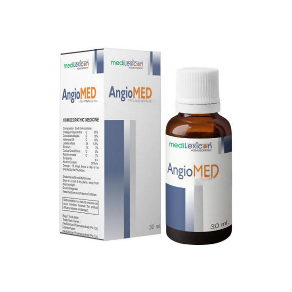 Medilexicon Homeopathy Angio Med Drops | Grab2Buy