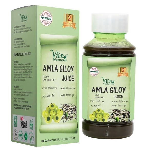 Vitro Naturals Amla Giloy Juice (500 Ml) | Grab2Buy