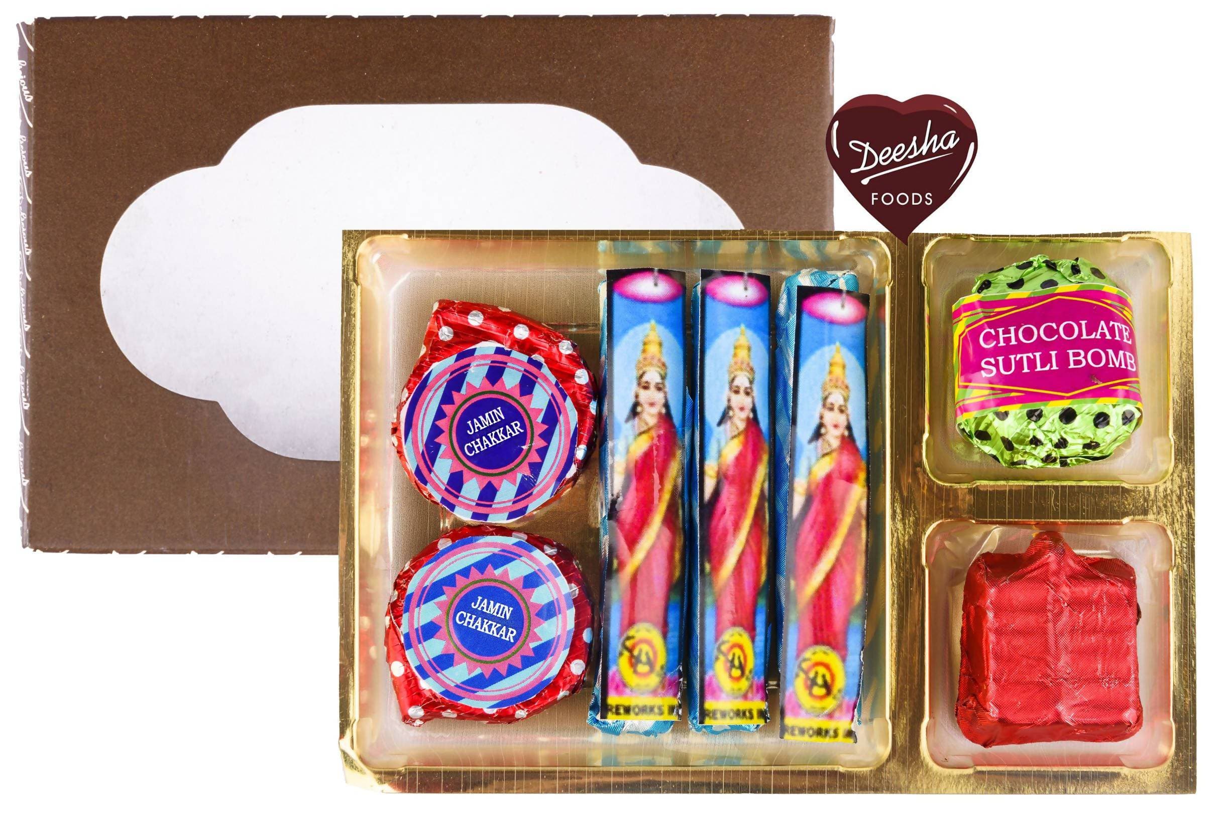 Deesha Foods Mini Crackers Chocolates | Grab2Buy