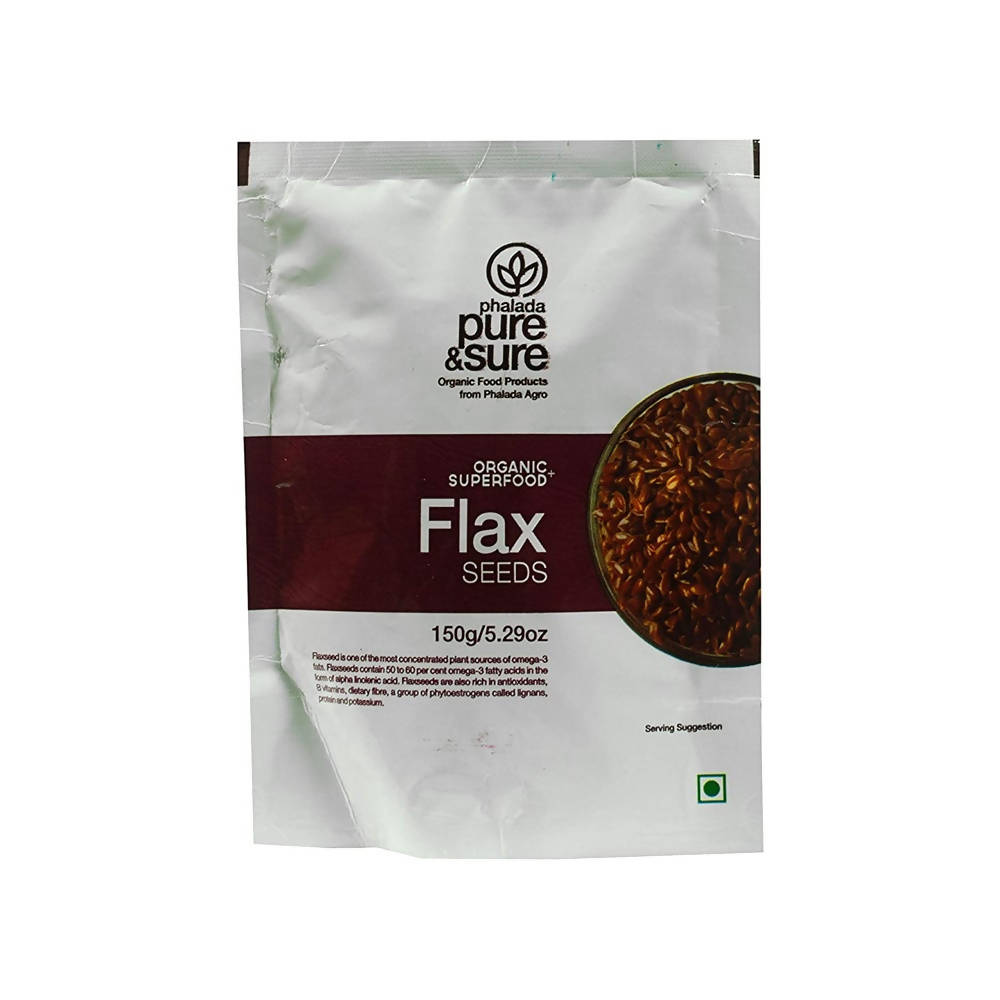 Pure & Sure Organic Superfood+ Flax Seeds | Grab2Buy