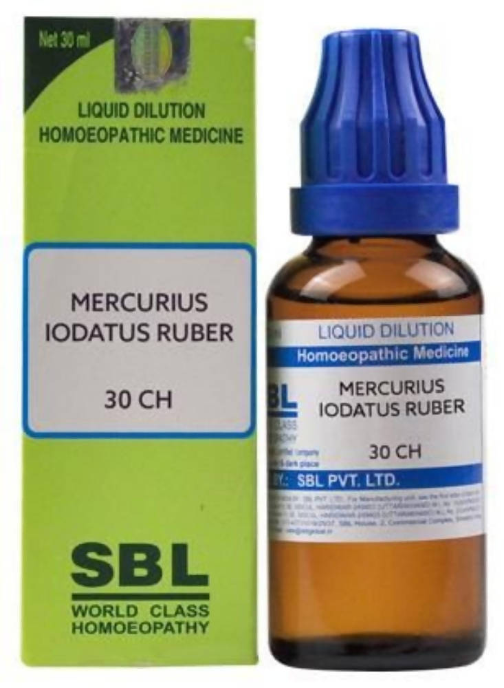 SBL Homeopathy Mercurius Iodatus Ruber Dilution | Grab2Buy
