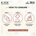 Charak Pharma Kofol Ayurvedic Sip Instant Kadha Sachet | Grab2Buy