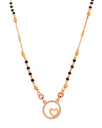 Jewels Nest Everyday Wear Mangalsutra with Love Symbol Pendant