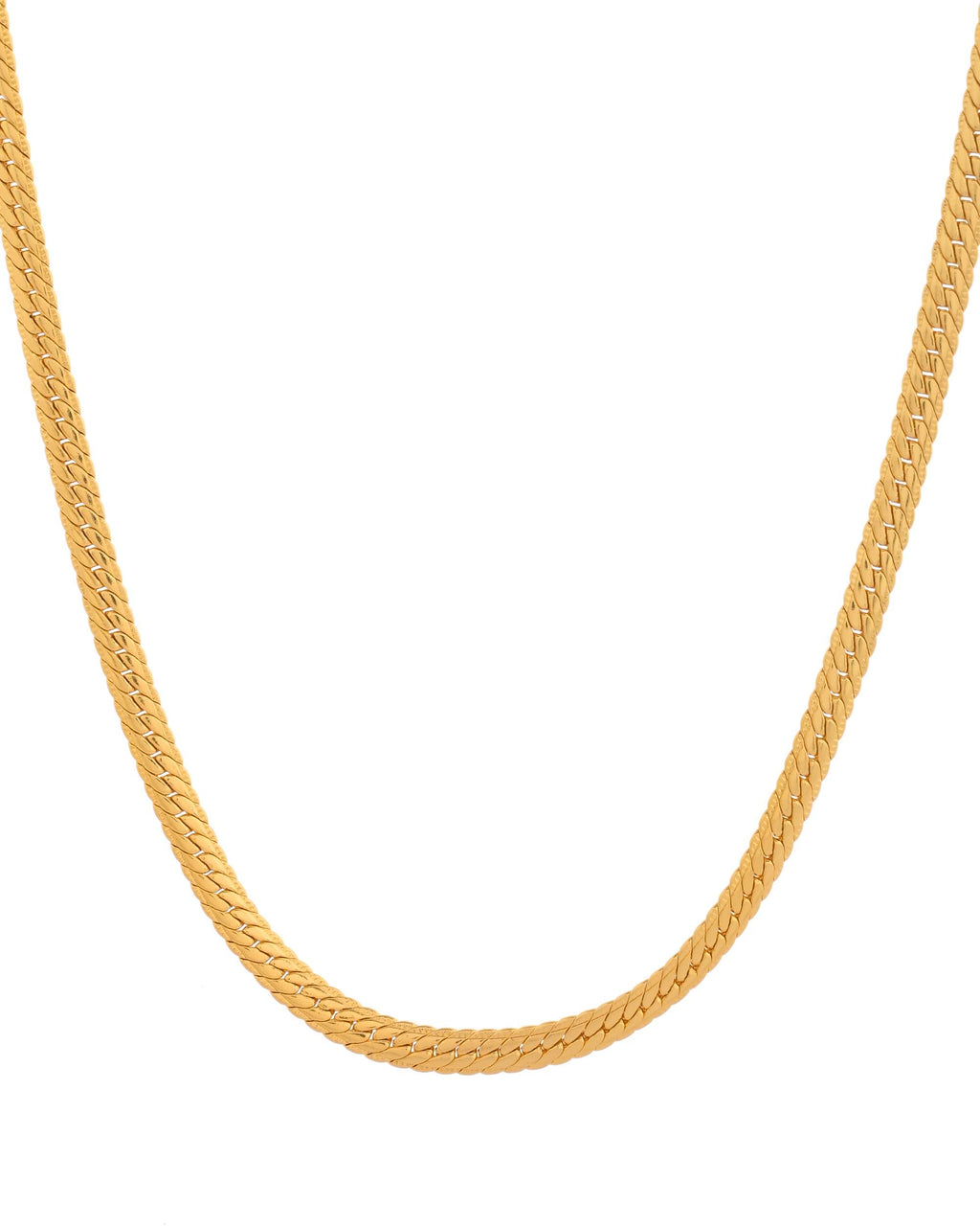 Jewels Nest Gold-Plated Stainless Steel Sleek Chain for Women | Grab2Buy