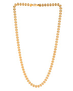 Jewels Nest Statement Gold-Plated Chain with Smooth Rounded Beads | Grab2Buy