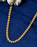 Jewels Nest Statement Gold-Plated Chain with Smooth Rounded Beads | Grab2Buy