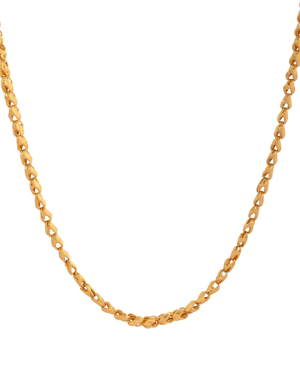 Jewels Nest Premium Spiral Gold Chain – Daily Wear with Luxury Appeal