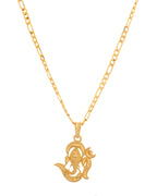 Jewels Nest Trendy Shiva Om Chain Necklace – Unisex Jewelry