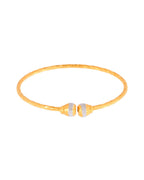 Jewels Nest Gold Plated Textured Finish Bangles Set For Women – Daily Wear | Grab2Buy