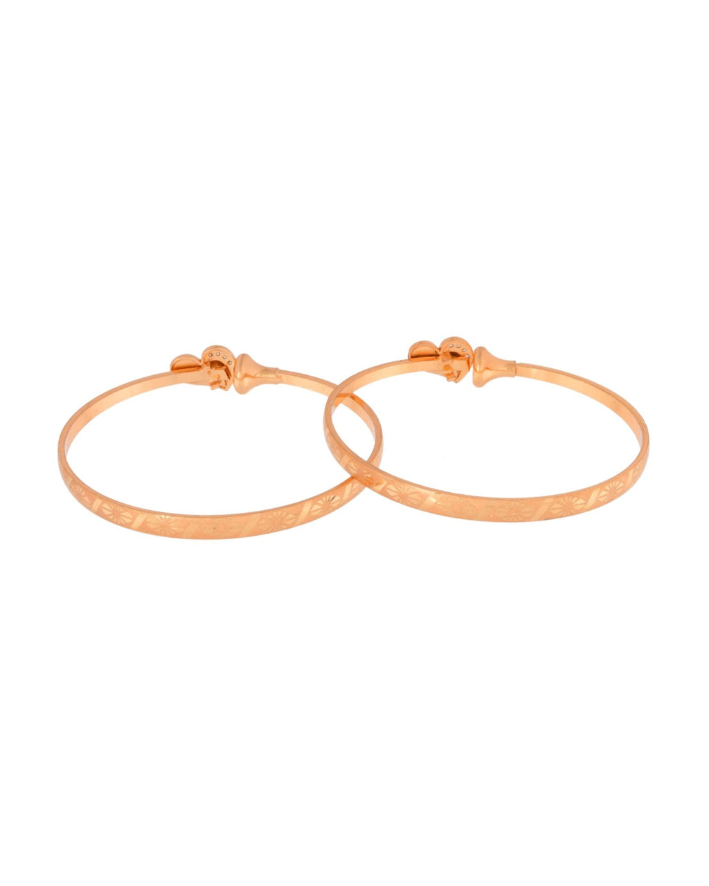 Jewels Nest Gold Plated Heart Design Bangles Set For Women – Elegant Party & Festive Wear | Grab2Buy