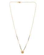 Jewels Nest Floral Bloom Gold-Polished Mangal Sutra | Grab2Buy