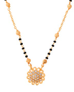 Jewels Nest Floral Bloom Gold-Polished Mangal Sutra | Grab2Buy