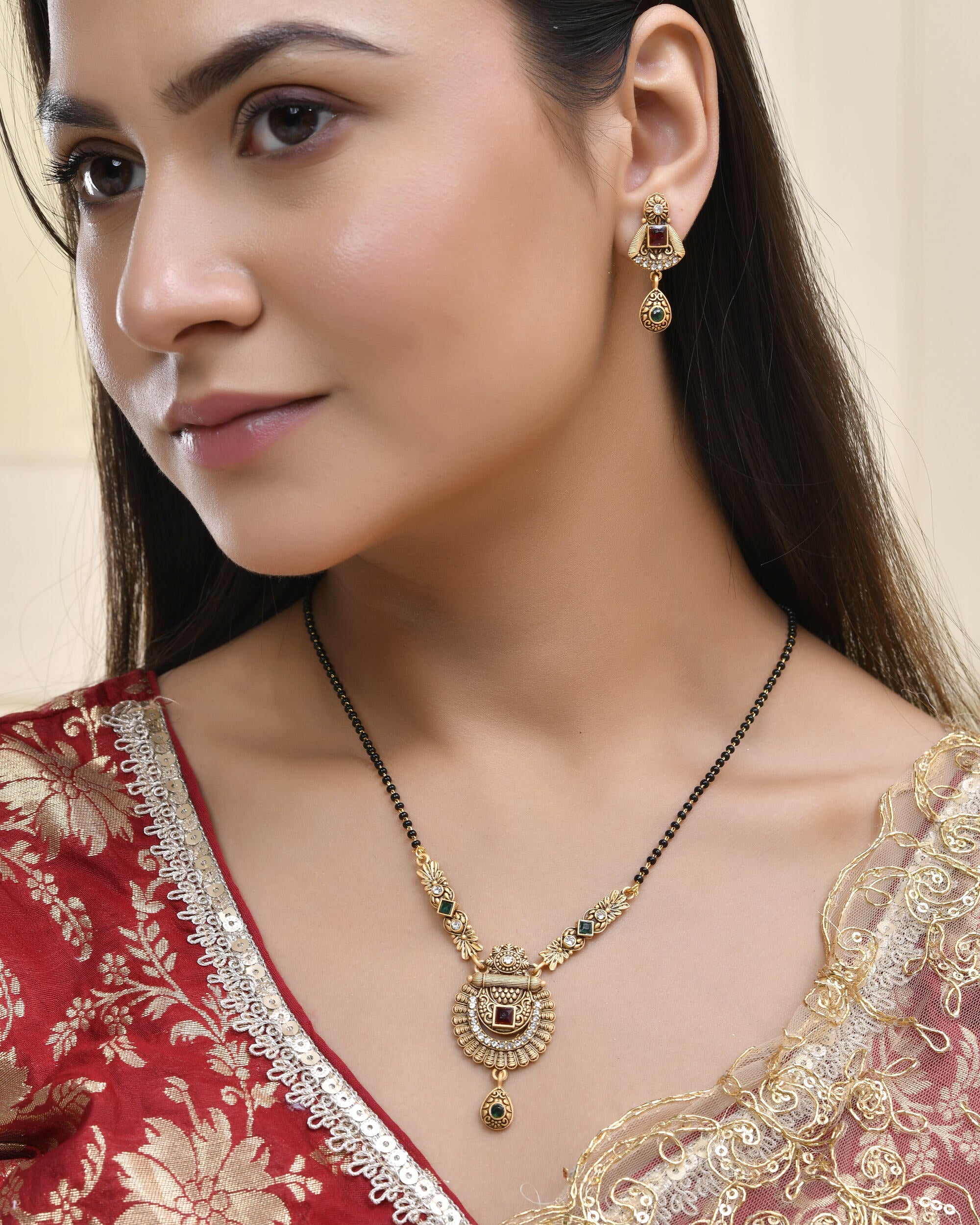 Jewels Nest Royal Heritage Antique Mangal Sutra
