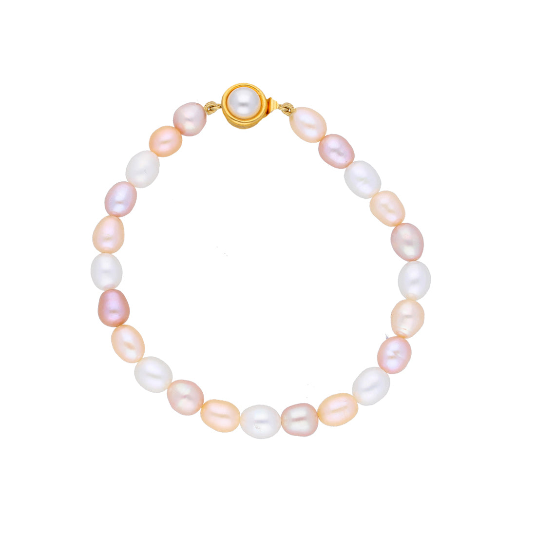 J Pearls Dazzling Pearl Bracelet - Real Pearl Jewelry | Grab2Buy