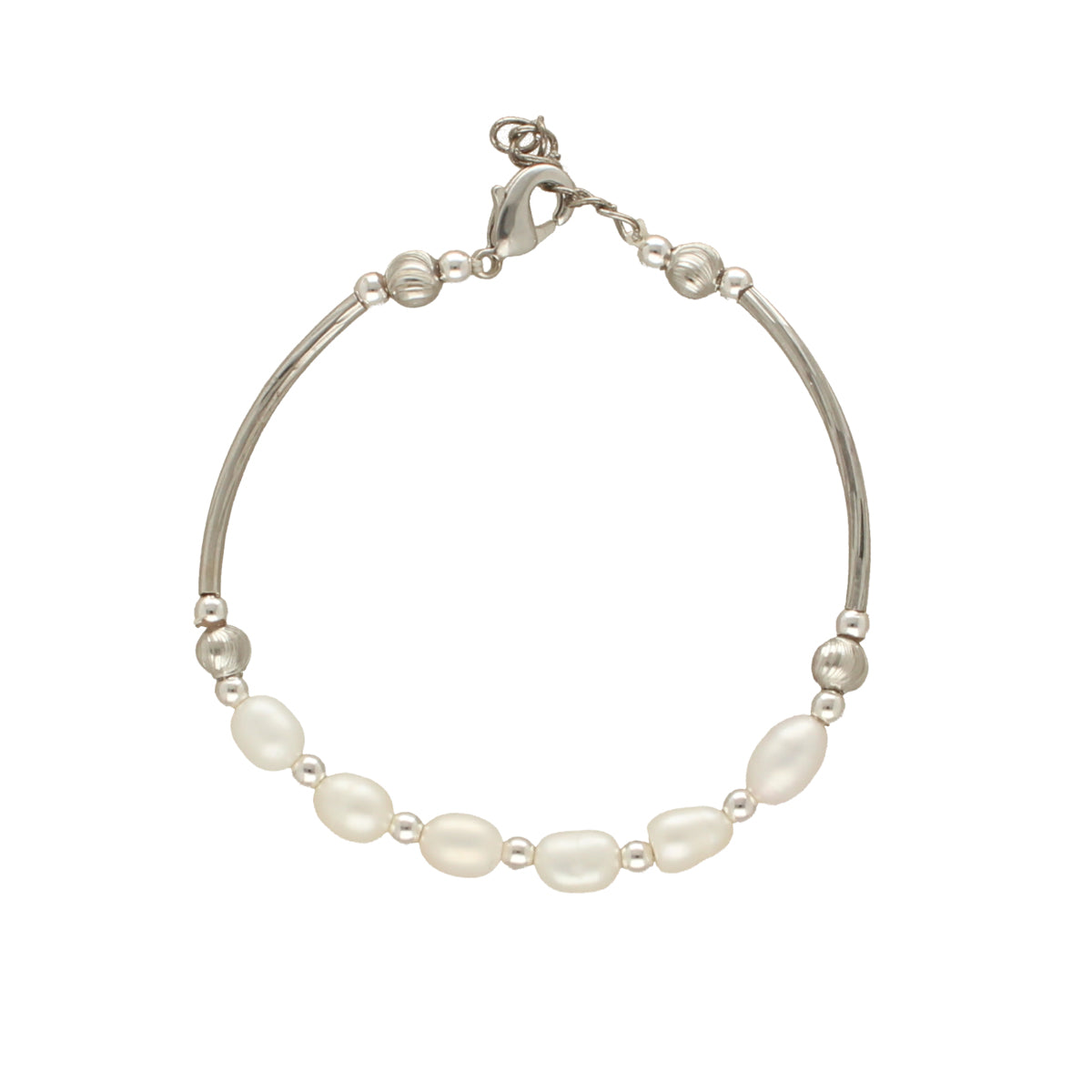 J Pearls Unique 1 Line Pearl Bracelet | Grab2Buy