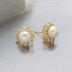 J Pearls Caralin Pearl Earrings Pack 2 | Grab2Buy