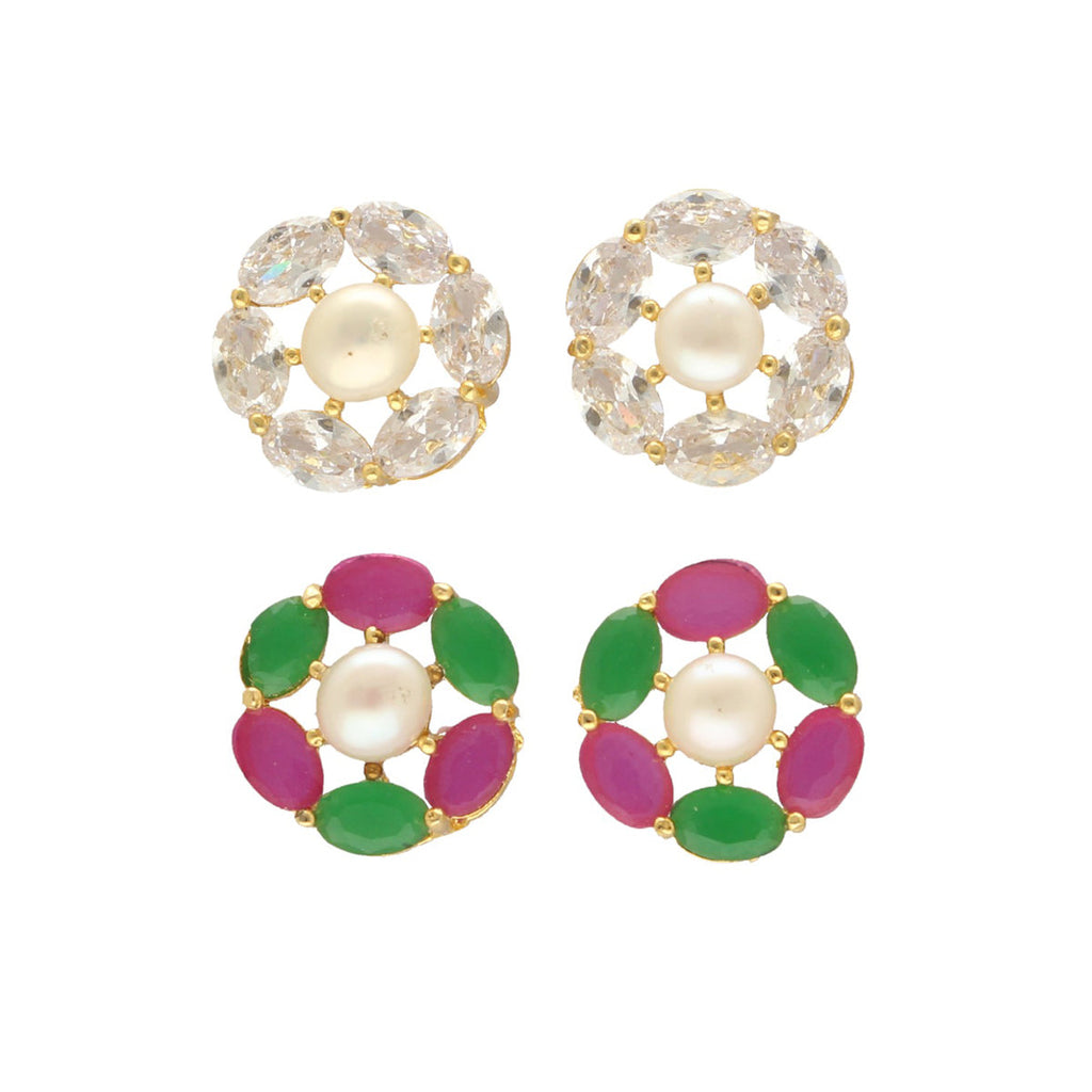 J Pearls Gia Pearl Earrings Pack 2 | Grab2Buy