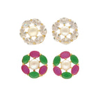 J Pearls Gia Pearl Earrings Pack 2 | Grab2Buy