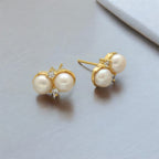 J Pearls Tanay Pearl Earrings Pack 4 | Grab2Buy