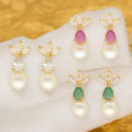 J Pearls Hansin Pearl Earrings Pack 3 | Grab2Buy