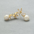 J Pearls Hansin Pearl Earrings Pack 3 | Grab2Buy