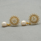 J Pearls Esita Pearl Earrings Pack 2 | Grab2Buy