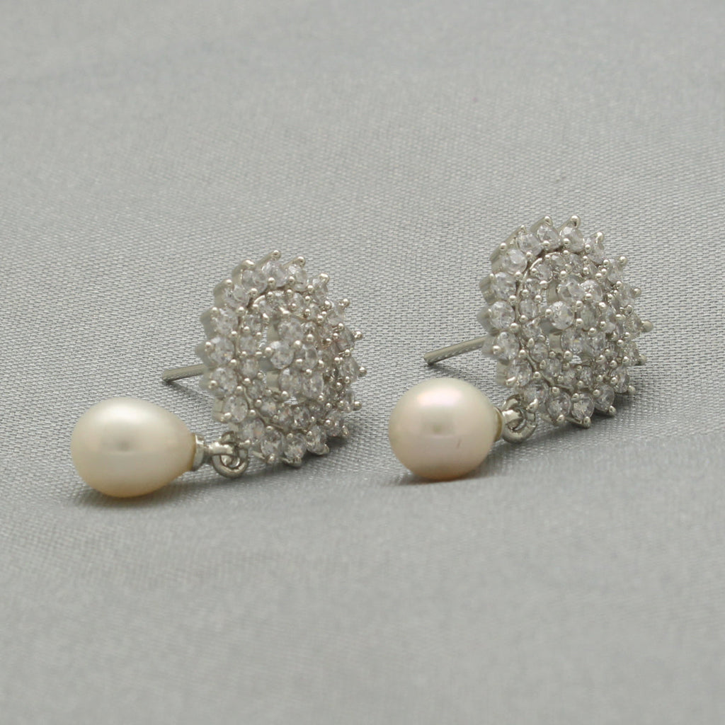 J Pearls Esita Pearl Earrings Pack 2 | Grab2Buy