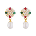 J Pearls Graceful Drop Pearl Earrings - Real Pearl Jewelry | Grab2Buy