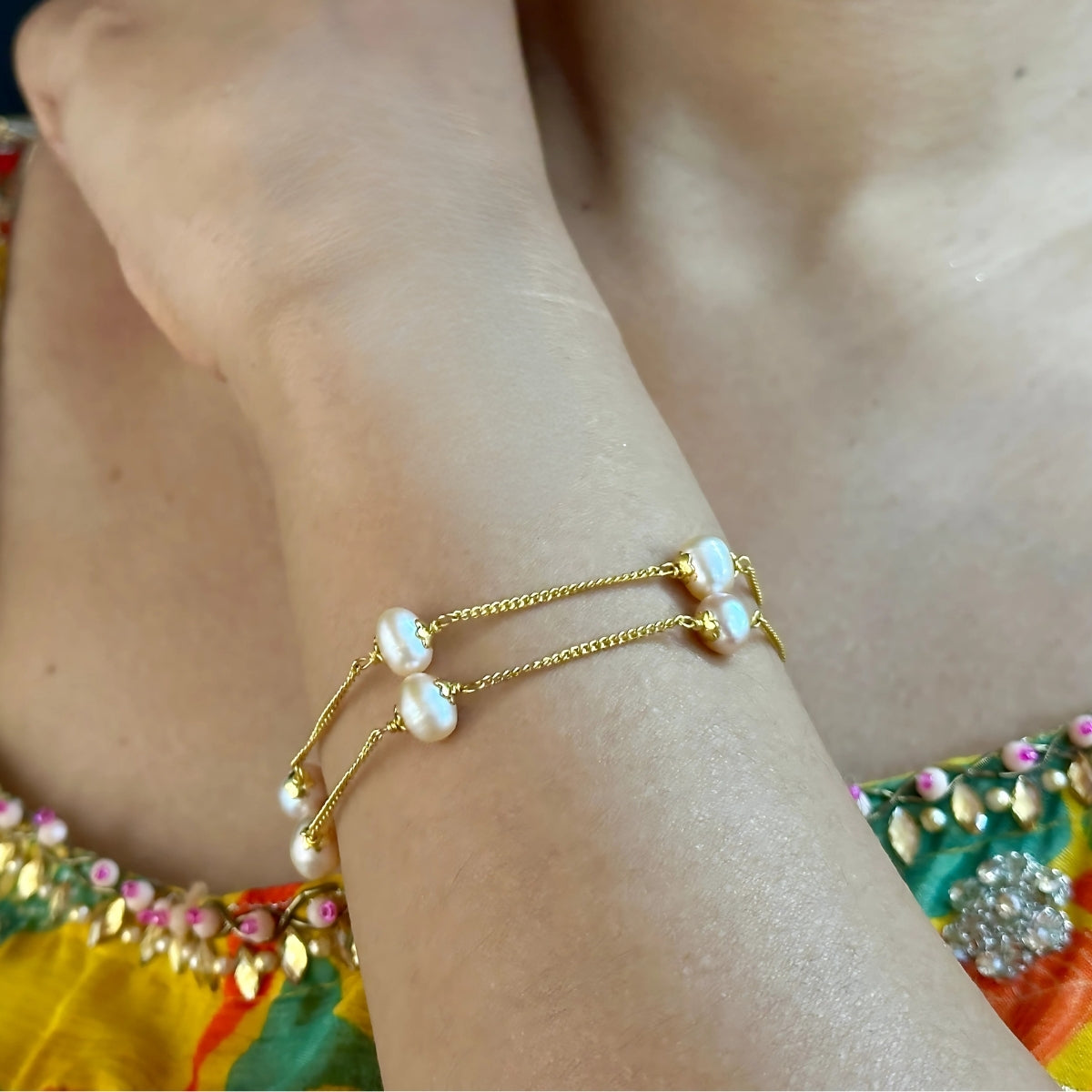 J Pearls Jeeval Pearl Bracelet | Grab2Buy